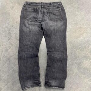 Converse Black Jeans Straight Leg Men's Denim Faded Fall Gothic Grunge 36 x 32